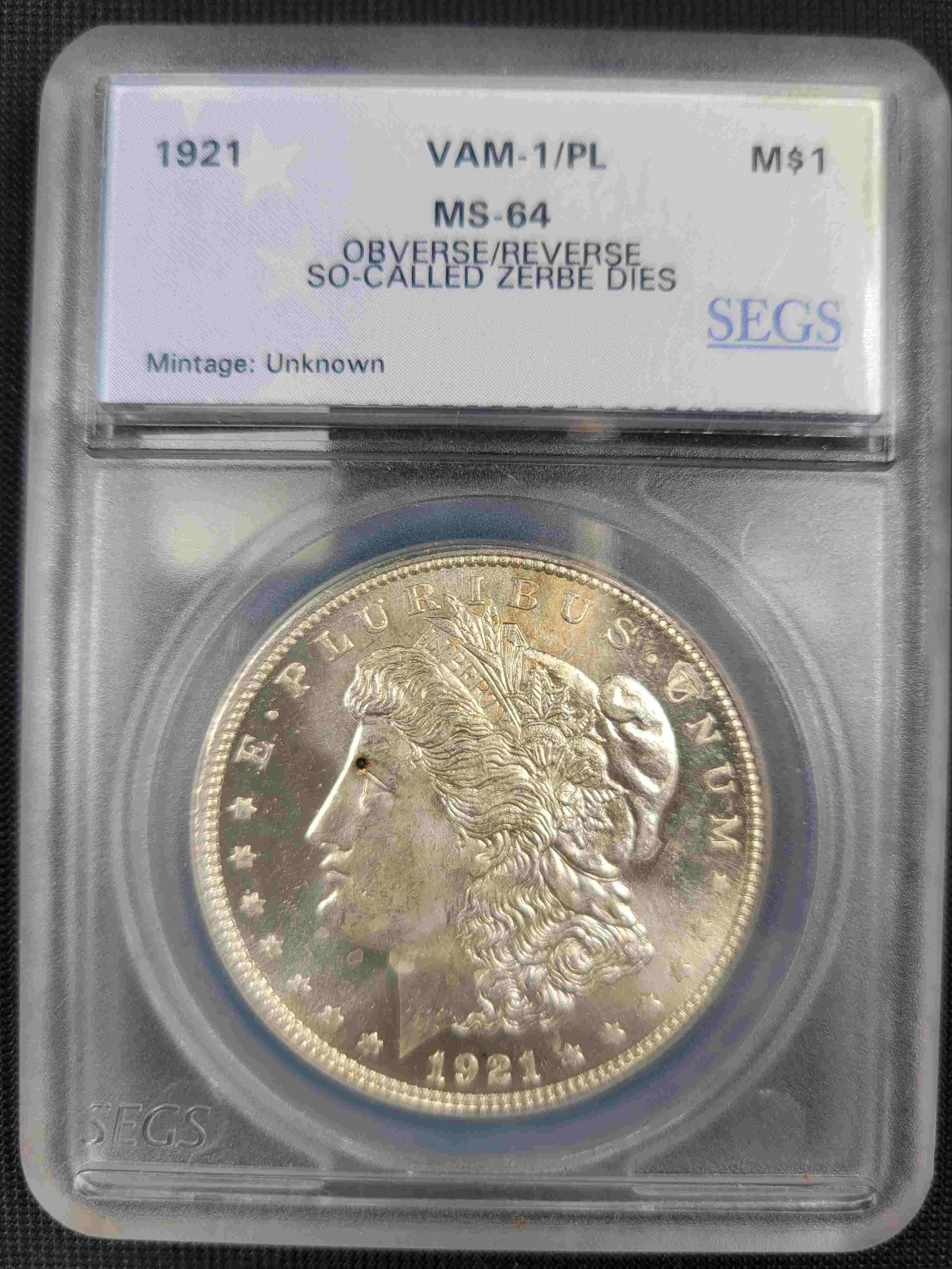 1921-$1-Morgan-Dollar---Spectacular-Strike!
